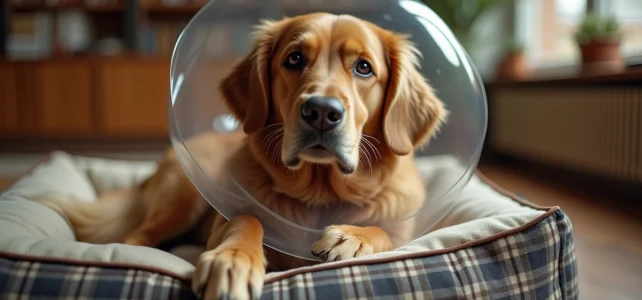 Laisser son chien seul avec une collerette : conseils et précautions indispensables Laisser son chien seul avec une collerette : conseils et précautions indispensables